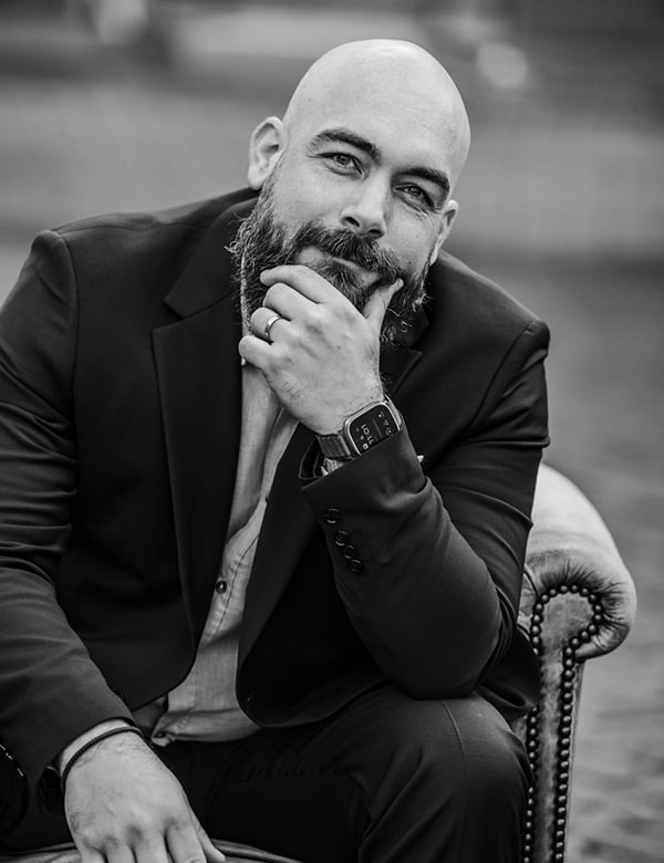 mannelijk model met bruine baard Daan H.