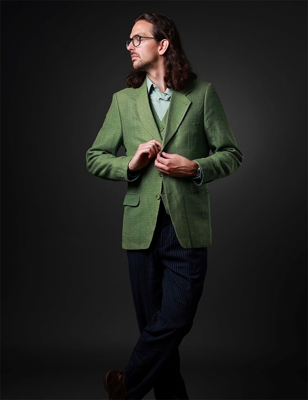 Mannelijk model Justin P.