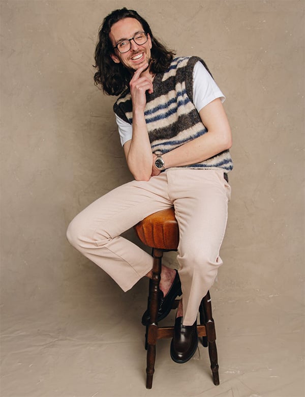Mannelijk model Justin P.