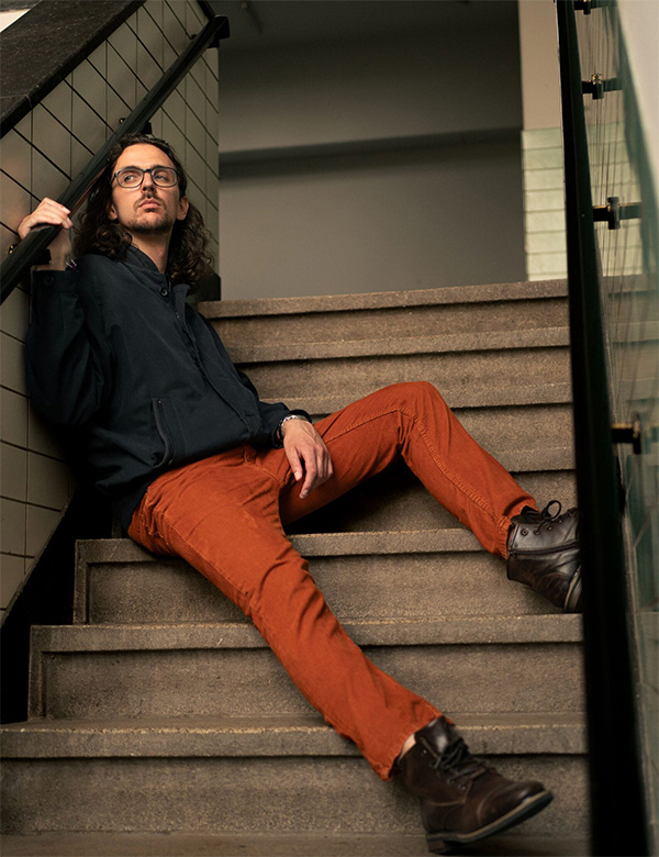 Mannelijk model Justin P.