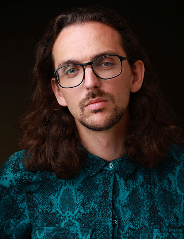 Mannelijk model Justin P.