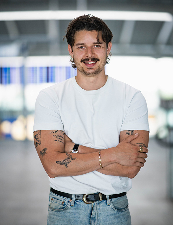 Mannelijk model Lucas W.
