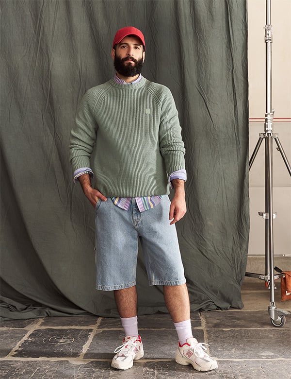 Mannelijk model Saeed H.