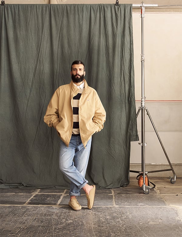 Mannelijk model Saeed H.