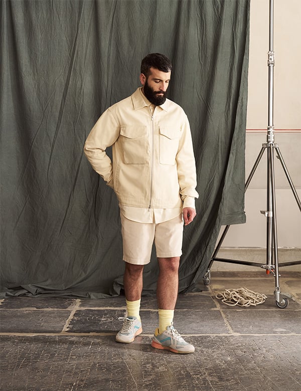 Mannelijk model Saeed H.
