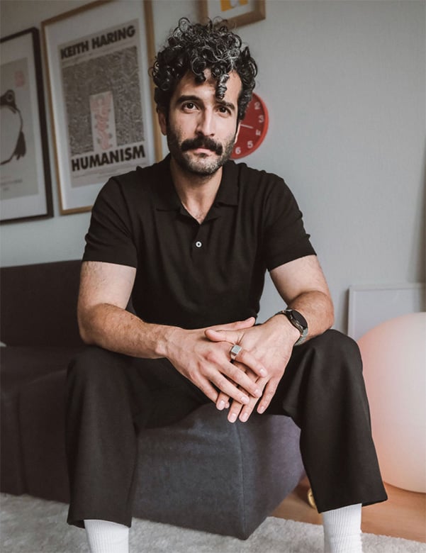 Mannelijk model Saeed H.