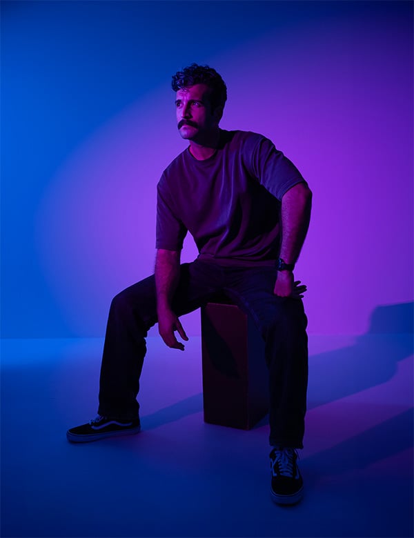 Mannelijk model Saeed H.