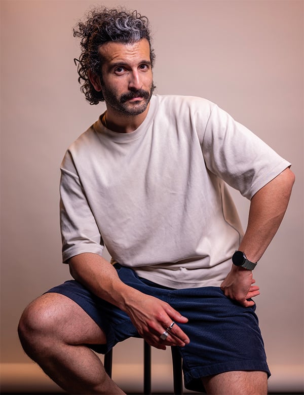Mannelijk model Saeed H.
