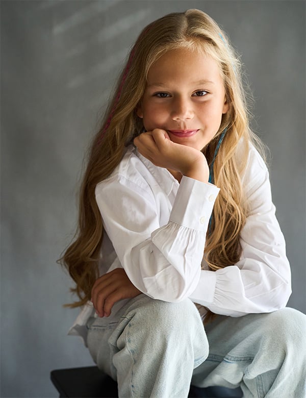 Kindermodel Famke V.
