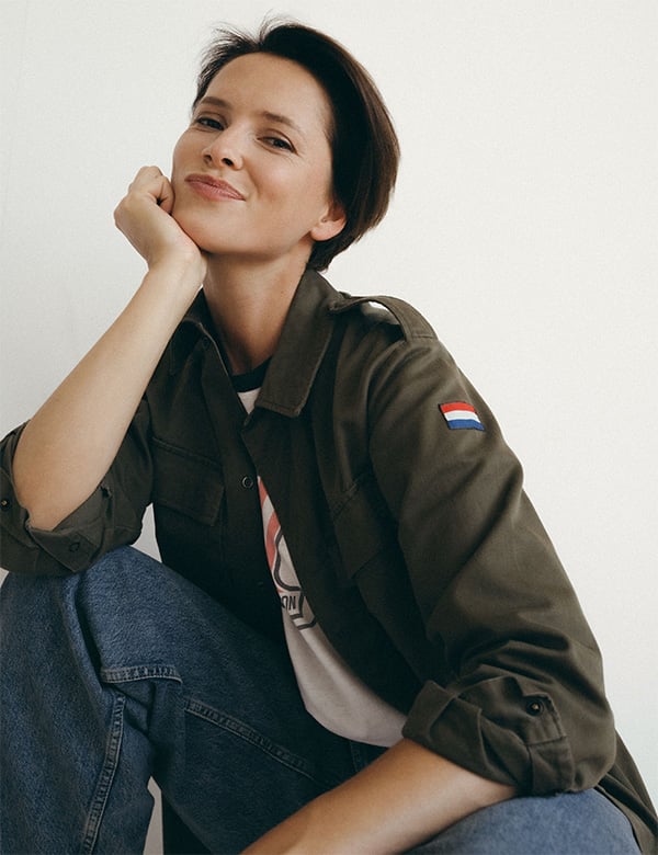 Vrouwelijk model Rosalinde K.